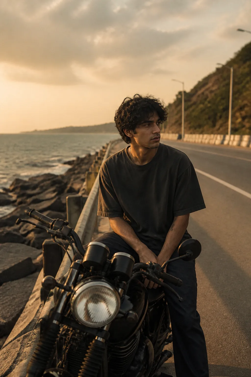 The Rider — motion and roads
